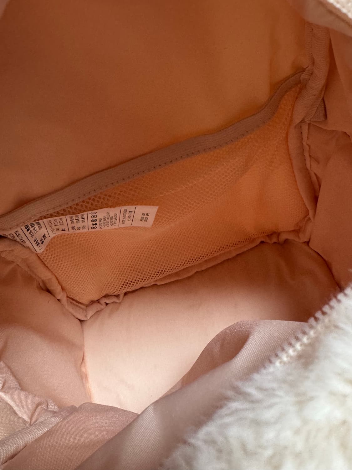 새상품 나이키 퍼 미니 백팩 크림 상품이미지4