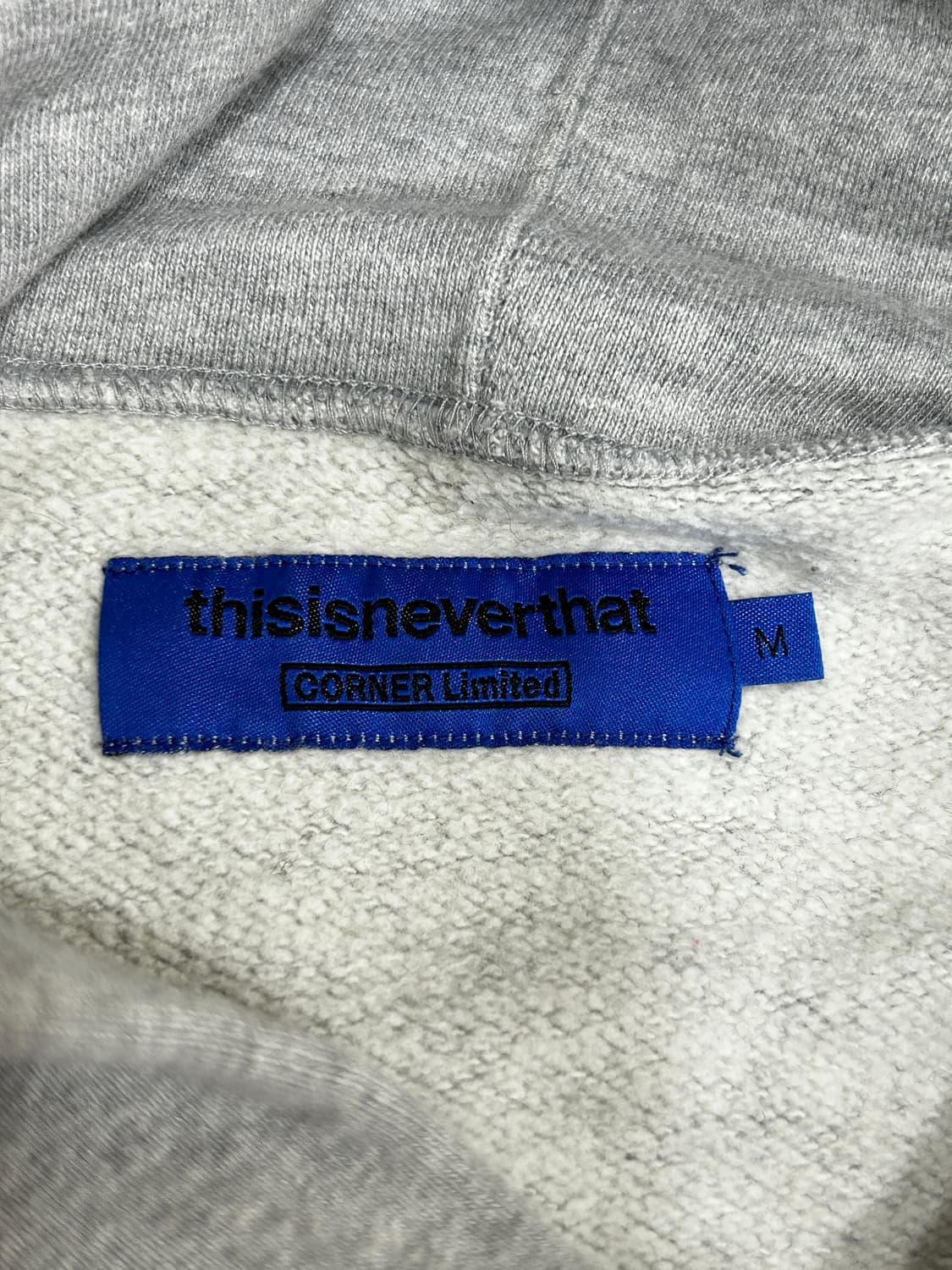 디스이즈네버댓 안감기모 콜나우 후드티 M 상품이미지5