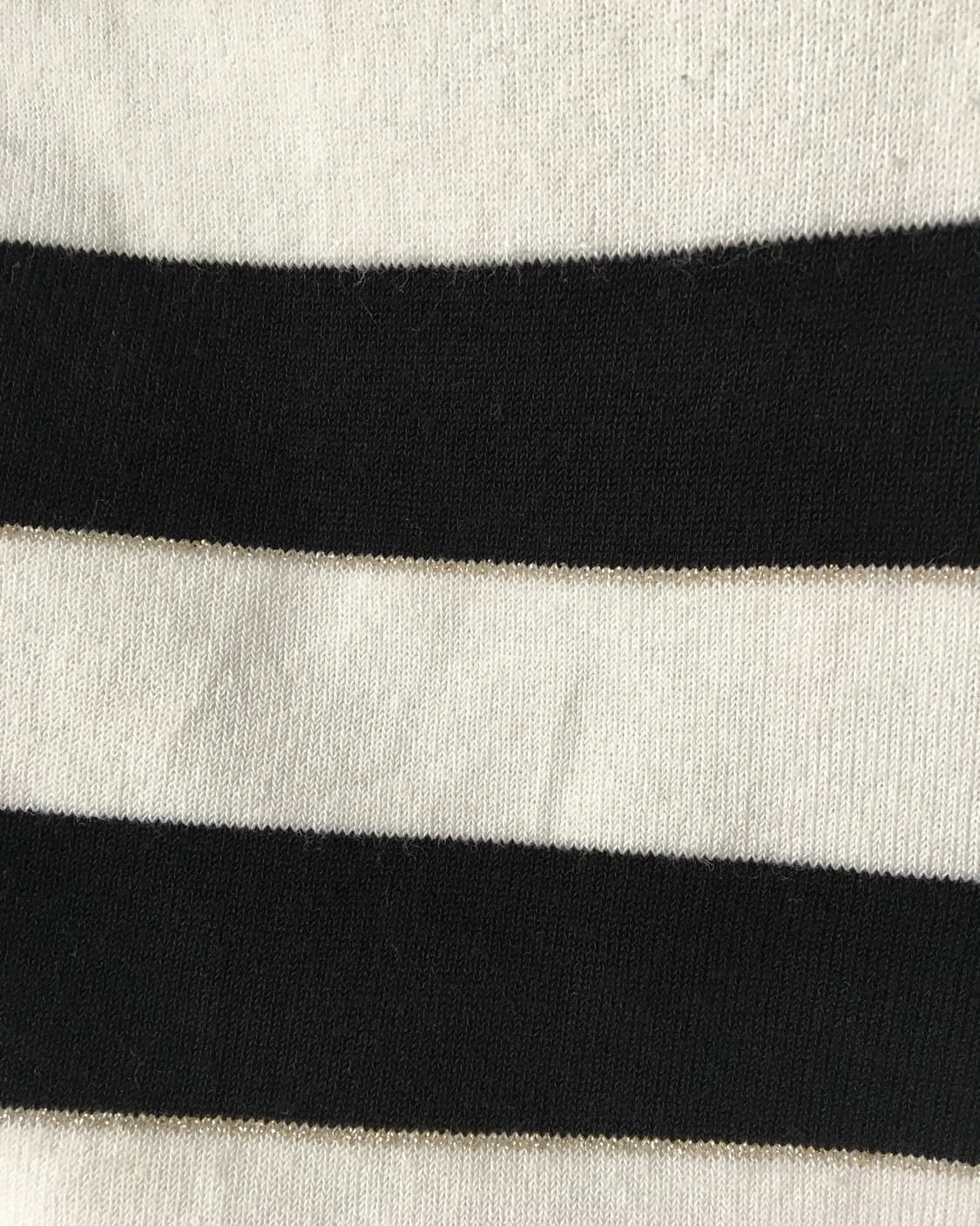 Side button point stripe pattern knit sl 상품이미지5