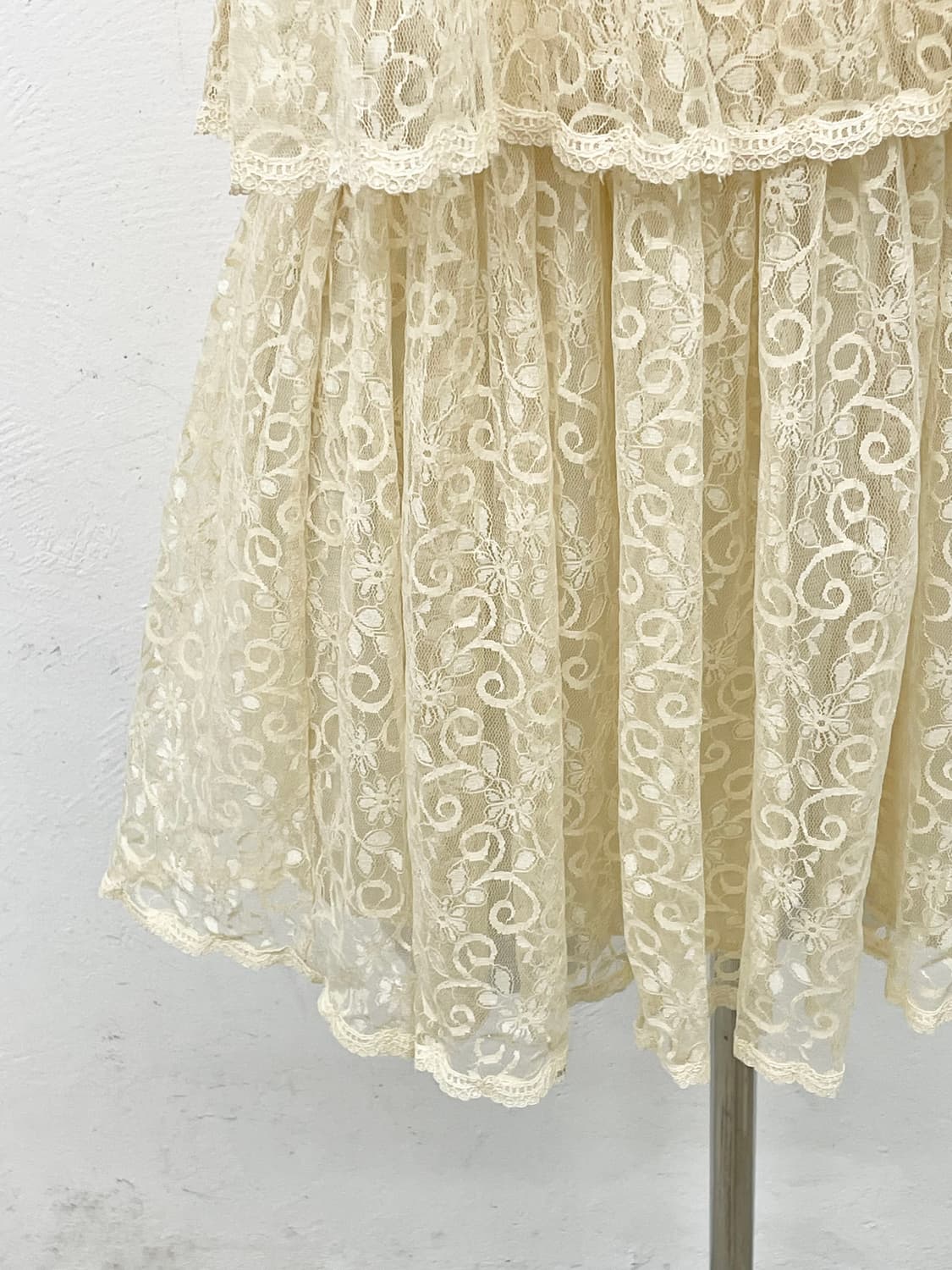 크림라떼 레이스 원피스 상품이미지3