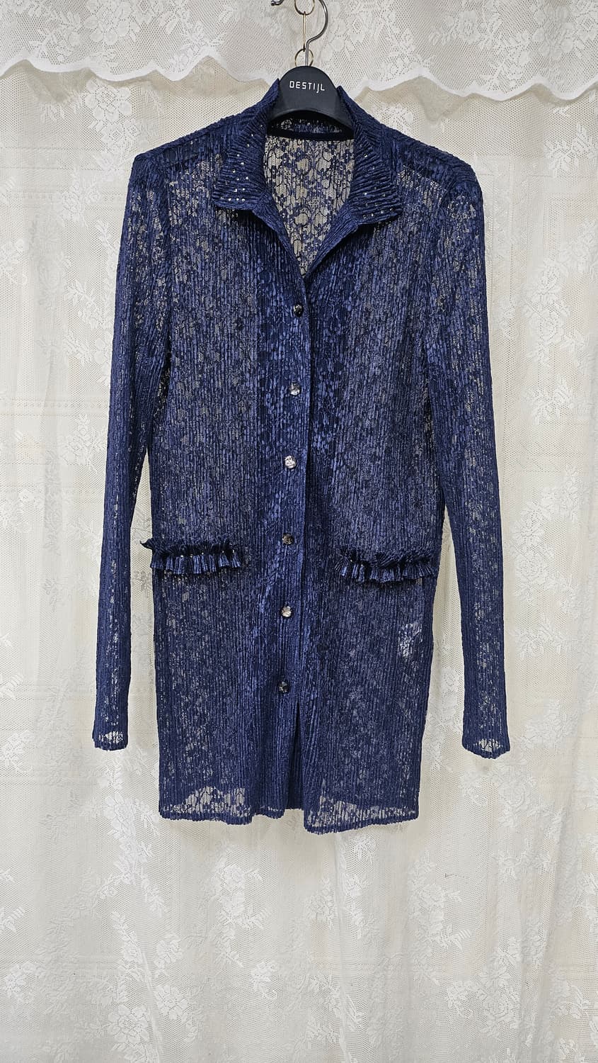 최복호 레이스 주름 가디건  상품이미지4