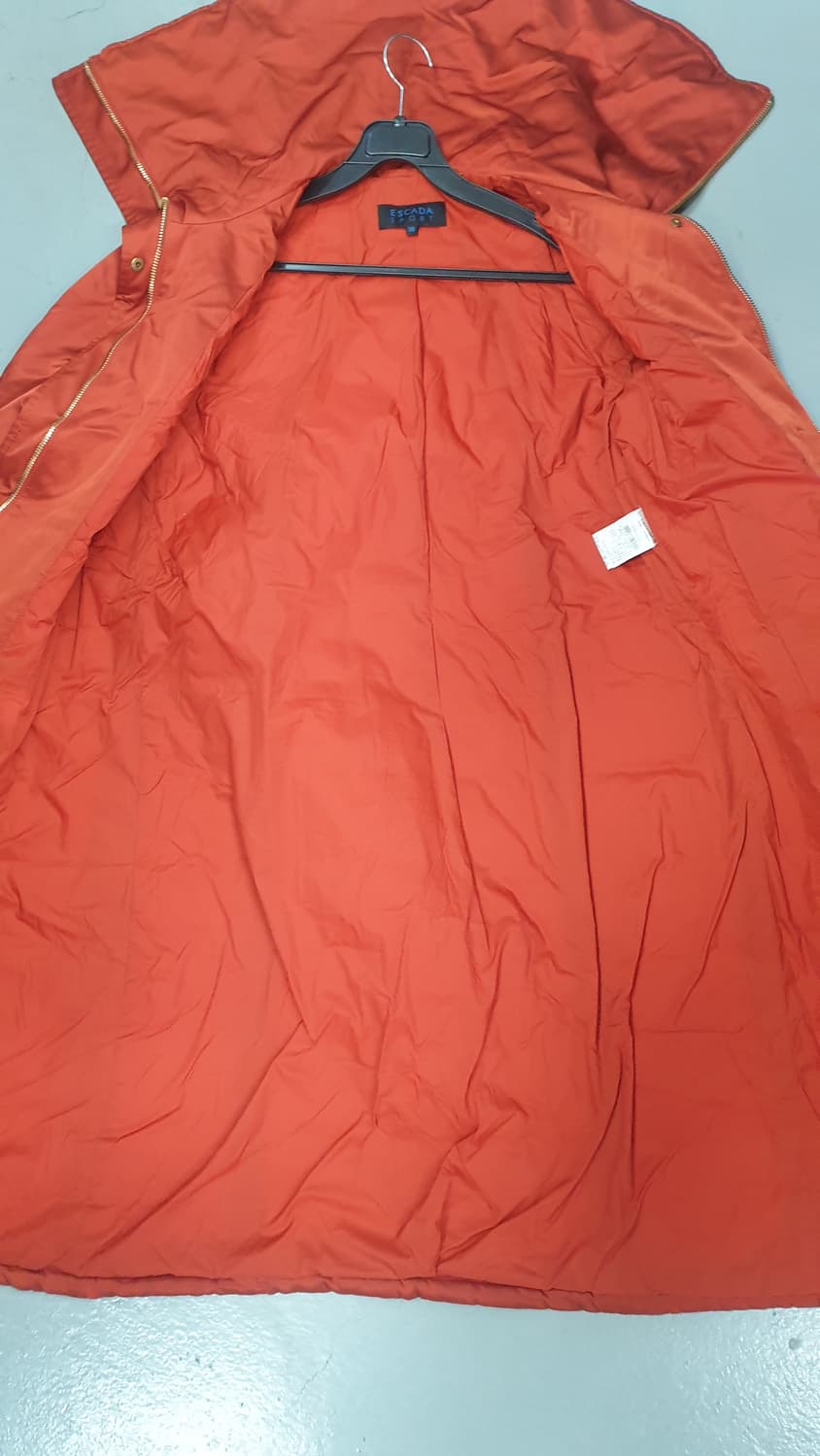 에스까다 스포츠 여성 오렌지 롱패딩 38 상품이미지9