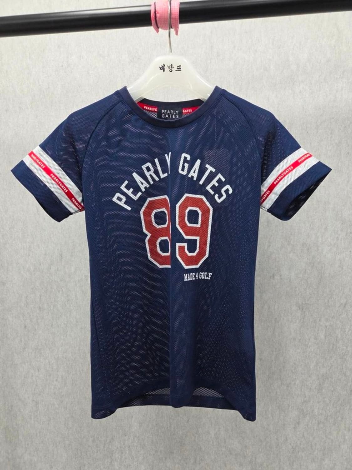 여성 90 파리게이츠 반팔 망사 시스루 상품이미지1