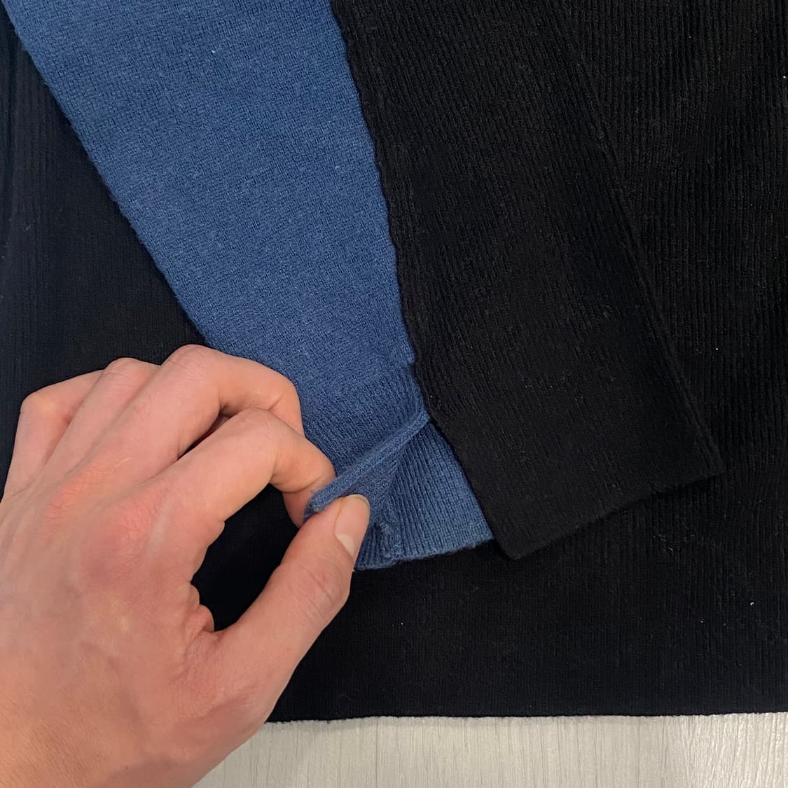 시스템옴므 니트 블랙 100(100) 상품이미지6