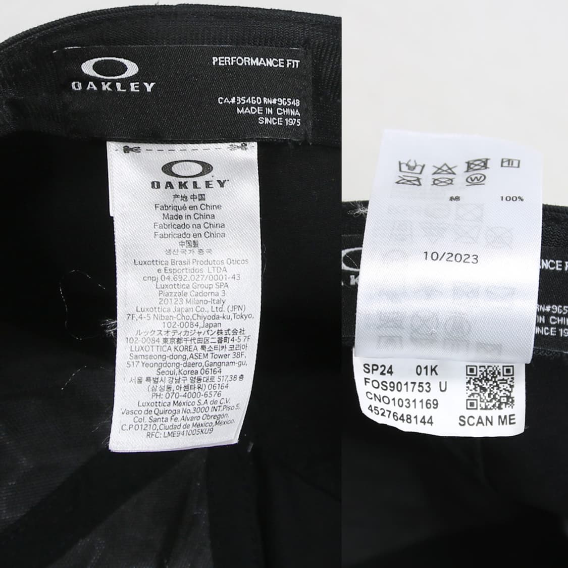 (착용컷) OAKLEY 자수 볼캡  상품이미지7
