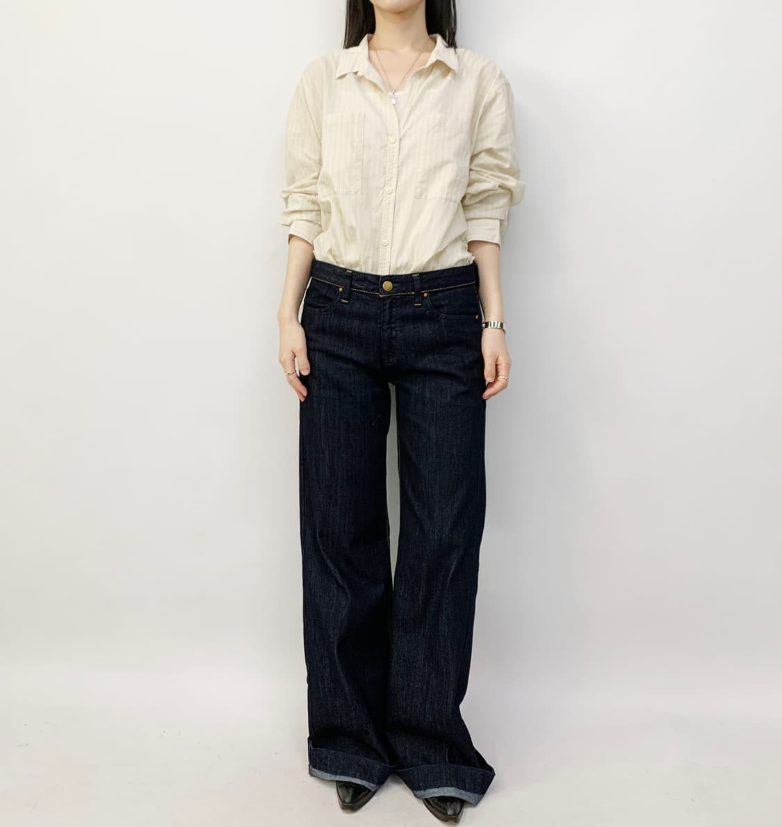 파타고니아 스트라이프 셔츠 상품이미지2