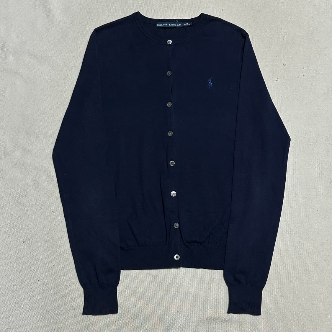 M 폴로랄프로렌 여성용 네이비 가디건  상품이미지2