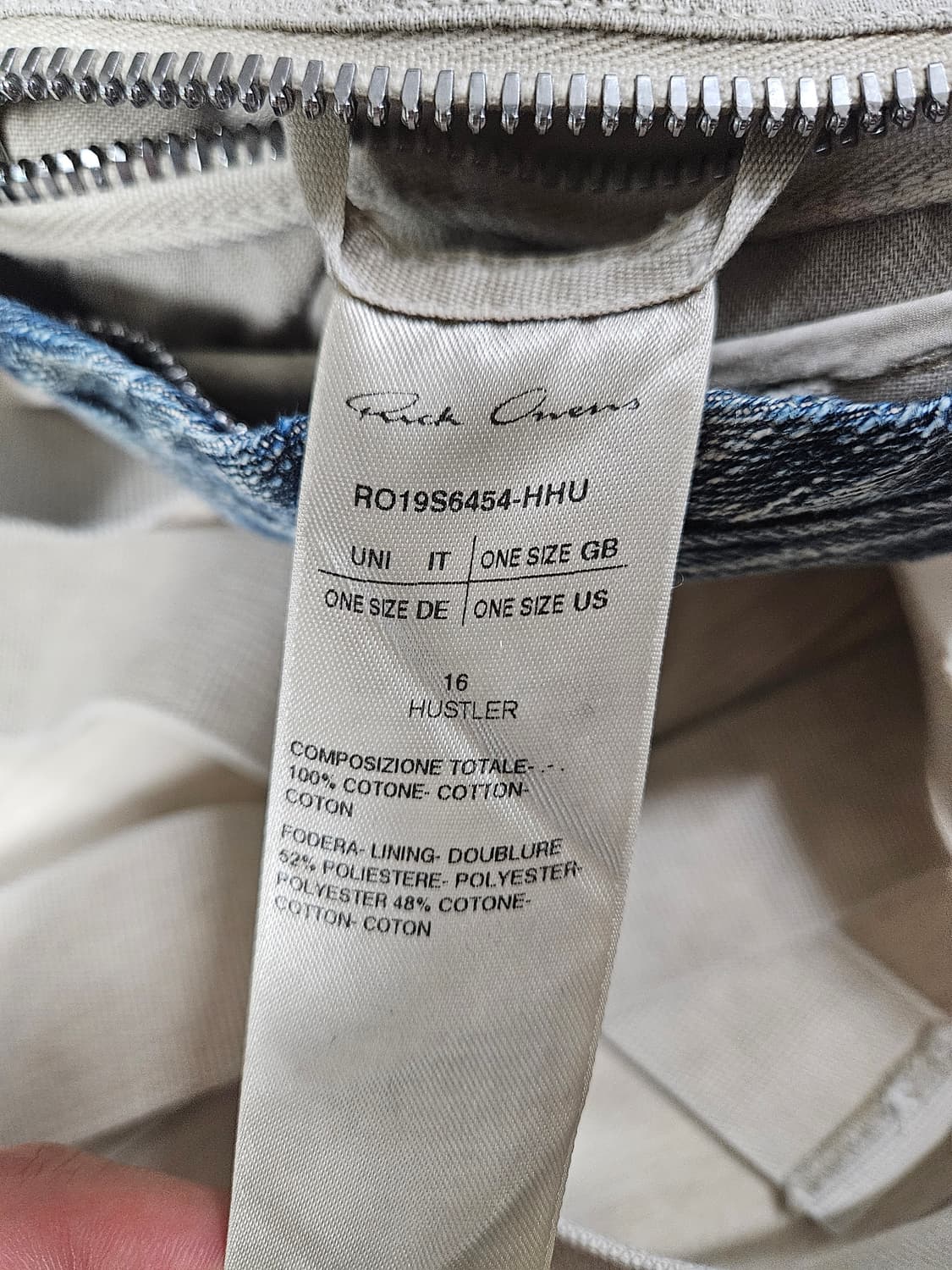 릭오웬스 웨이스트 백 허슬러  상품이미지3