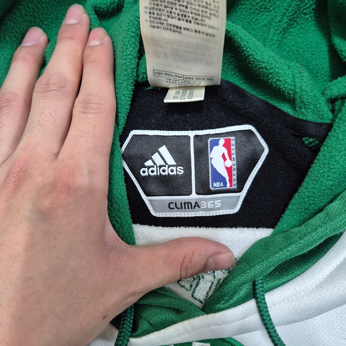 아디다스 NBA 보스턴 셀틱스 농구 유니폼 후드티 상품이미지6