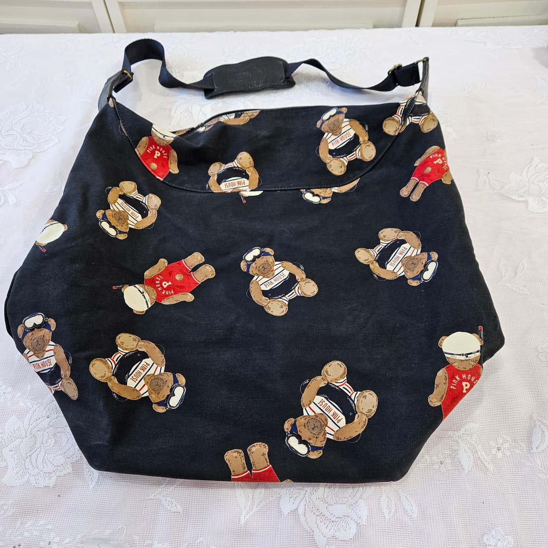 PINK HOUSE(핑크하우스) 테디베어 빅 크로스 상품이미지3