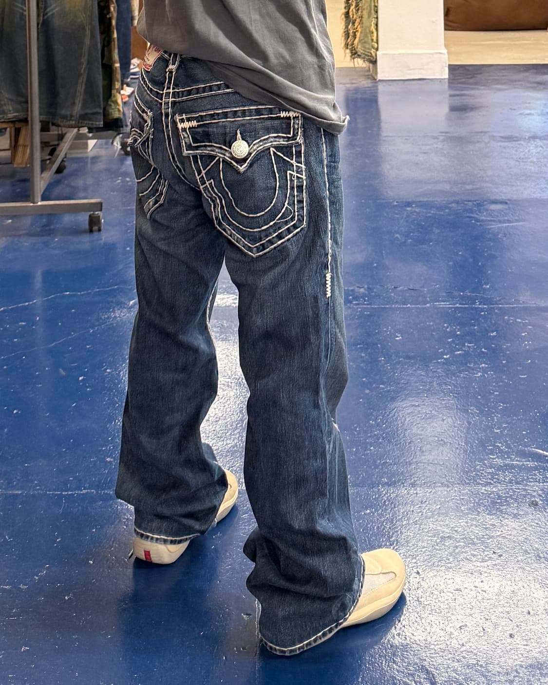 트루릴리젼 스티치 데님 팬츠 상품이미지2