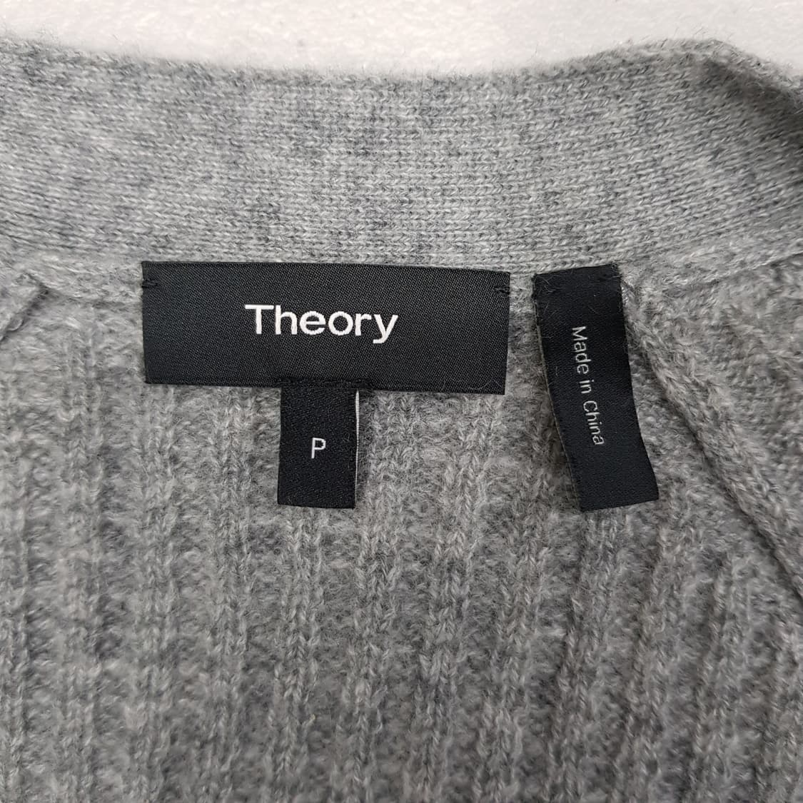 띠어리 THEORY 캐시미어 100% 롱 가디건 코트 P사이즈 상품이미지5