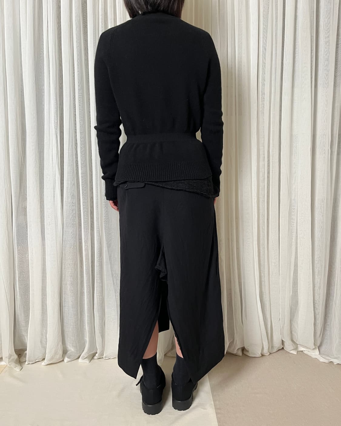 드리스반 노튼 울 페플럼 가디건 dries van noten 상품이미지3