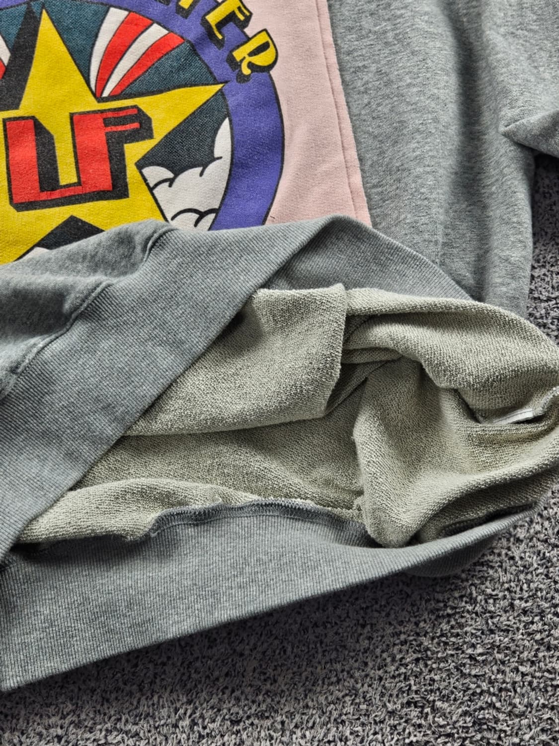 빈티지 프론트 패치 맨투맨 스웻셔츠 ( 2XL 추정 ) / 11406 상품이미지10