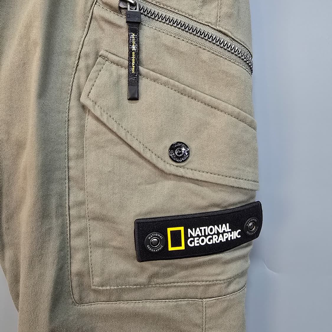내셔널지오그래픽 베이지 카고팬츠 70 상품이미지2