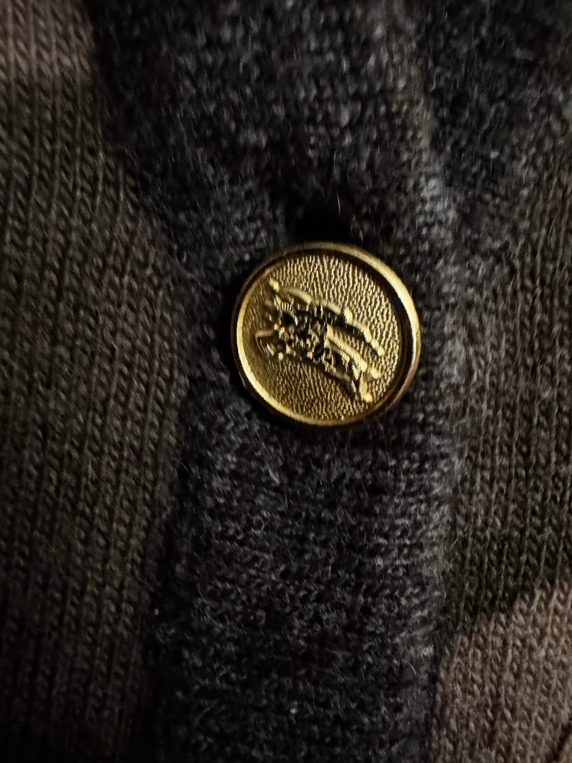 버버리 울 가디건 상품이미지2