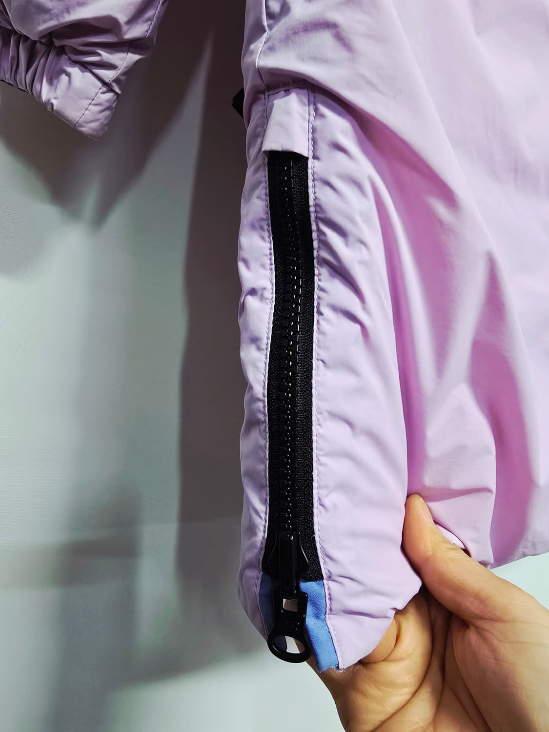 뉴발란스키즈 양면 핑크색 롱패딩 다운점퍼110 상품이미지5