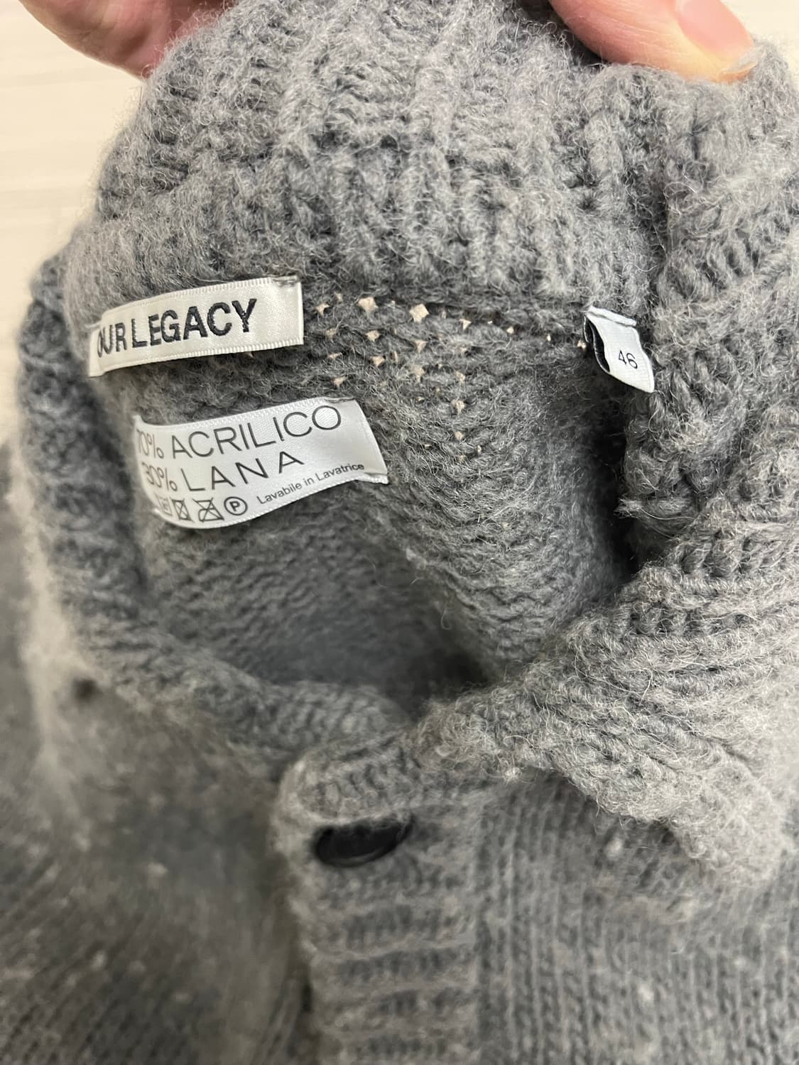 아워레가시 빅가디건 청키 가디건 46  상품이미지6