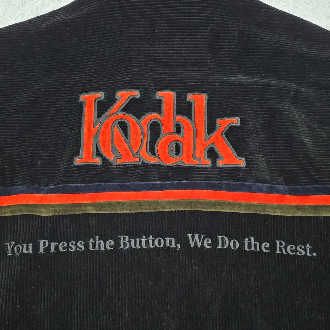 코닥 코다컬러 코듀로이 집업 블랙 2XL 상품이미지7