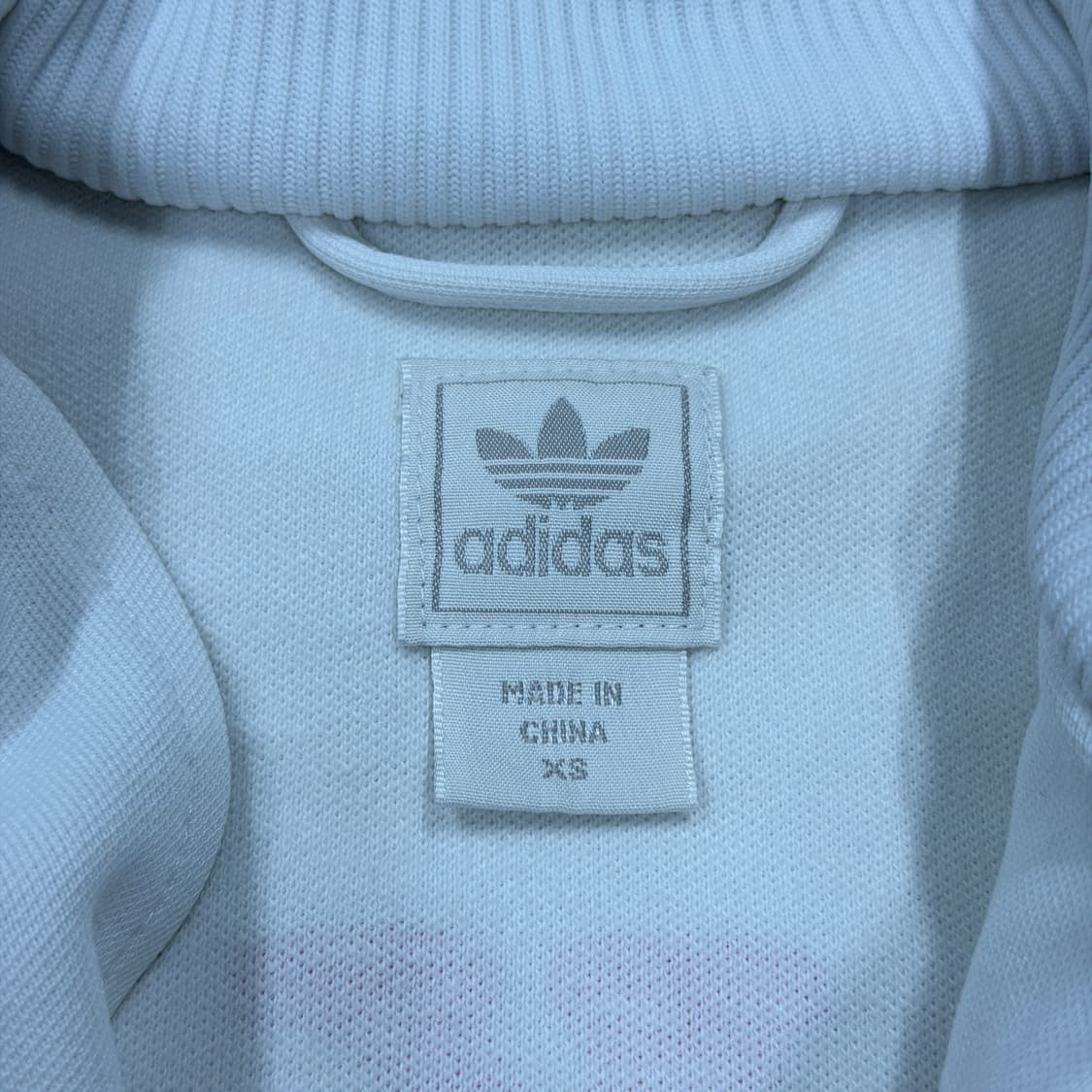 아디다스 빈티지 일본 도쿄 트랙탑 져지 자켓 화이트 레드 XS 상품이미지4