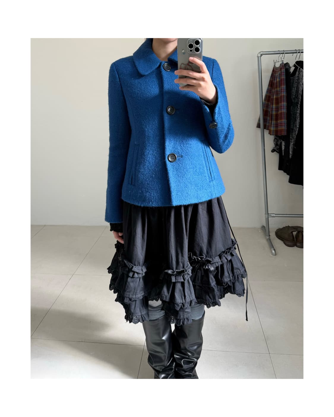 빈티지 울 자켓 상품이미지3