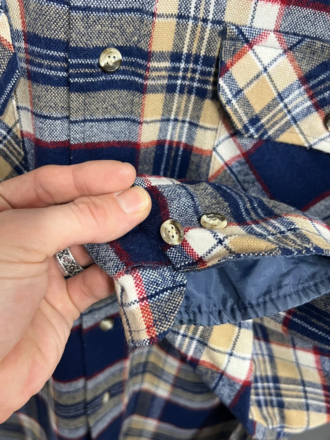 90s, North West Blue Vintage 노스웨스트 블루 플라 상품이미지5