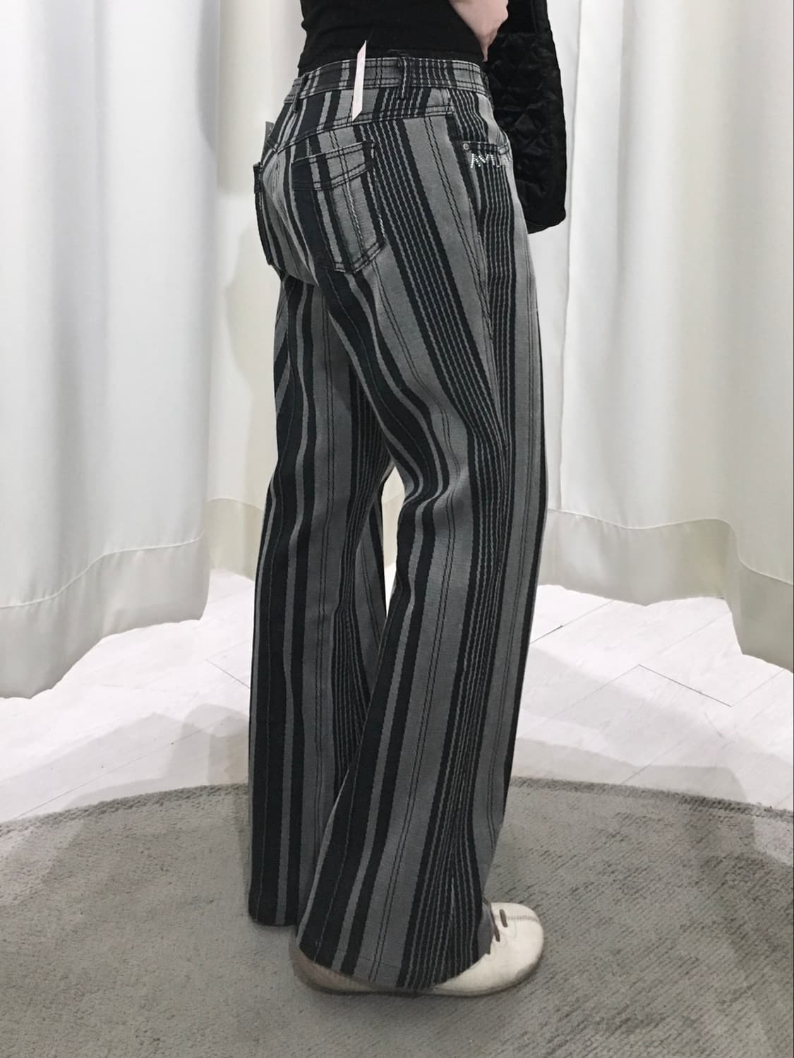 stripe y2k pants 상품이미지6