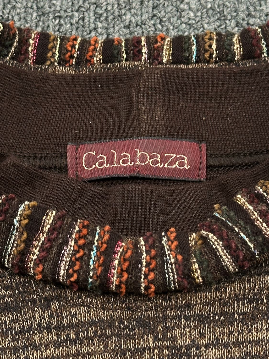 OS)Japanese vintage 베스트 긴팔 SET 상품이미지3