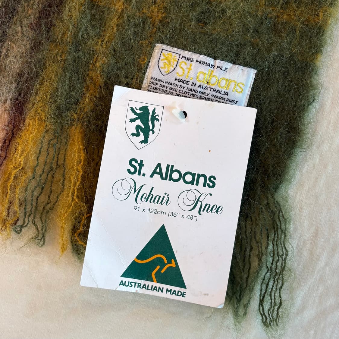 80s AUSTRALIA St. Albans 모헤어 니 상품이미지6