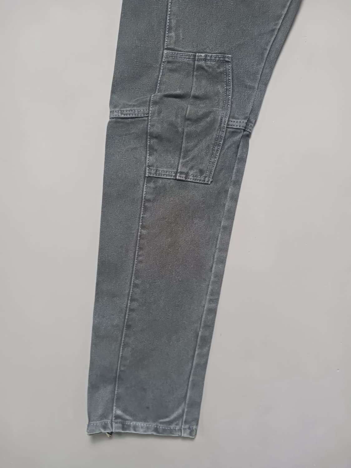 [32] 발망 블랙워싱 바이커진 청바지 상품이미지3