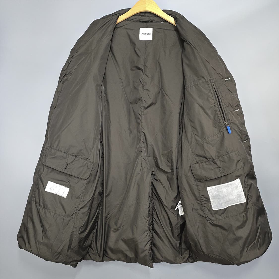 아스페시(ASPESI) 다운 블레이저 패딩 코트 L 상품이미지5