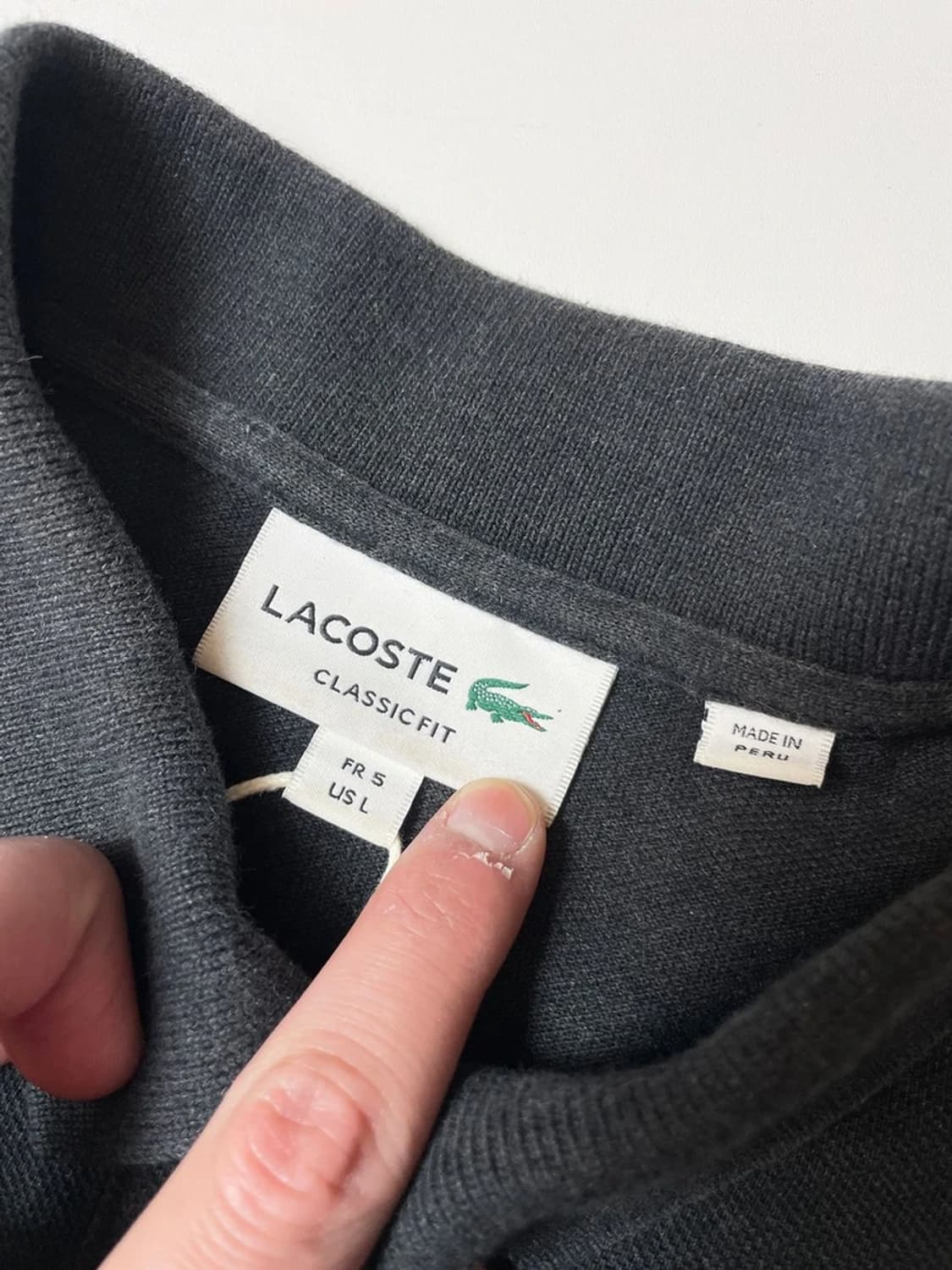 라코스테 22SS 클래식핏 카라 반팔 티셔츠 PN9460 상품이미지6