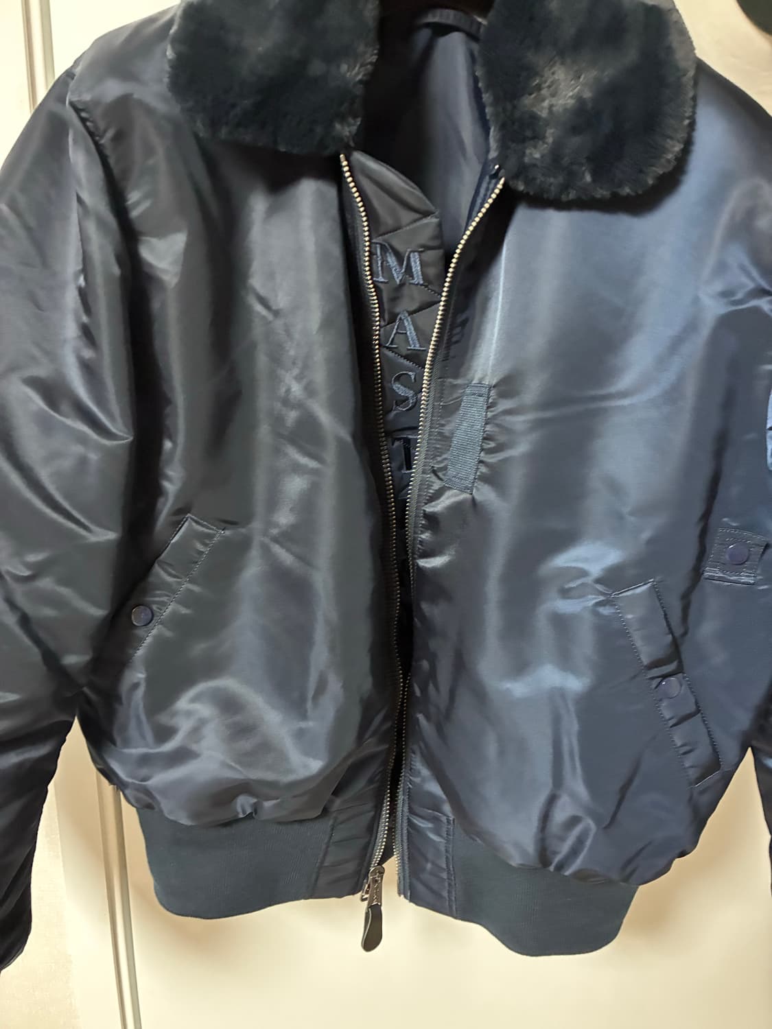 알파인더스트리 x 마스터마인드 콜라보레이션 제품 XL 네이비 상품이미지8