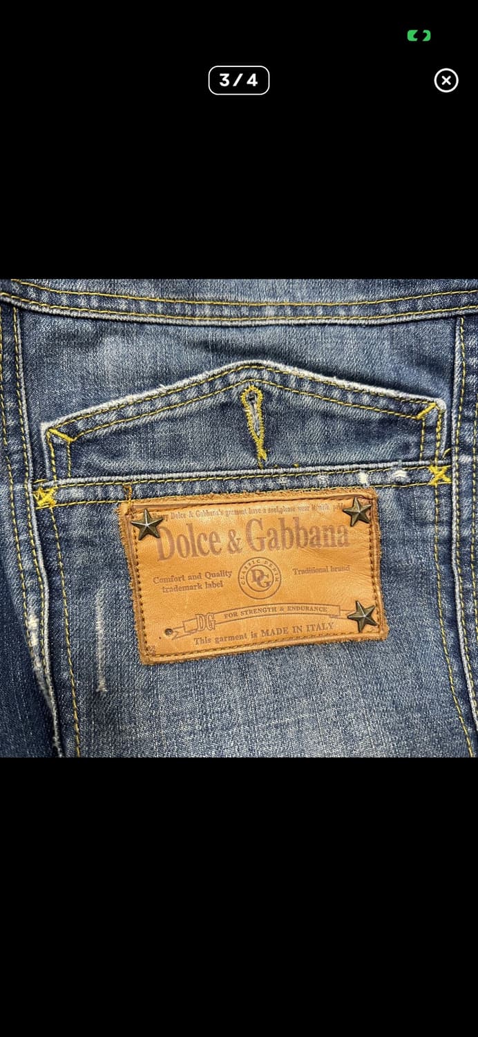 돌체엔가바나 데님 펜츠 상품이미지3