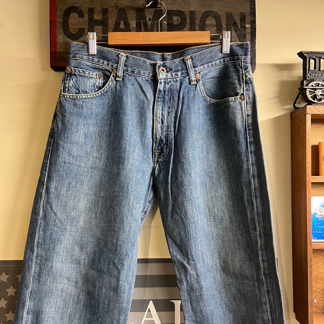 폴로 클래식핏 데님 34Size (32인치) Mexico 상품이미지2