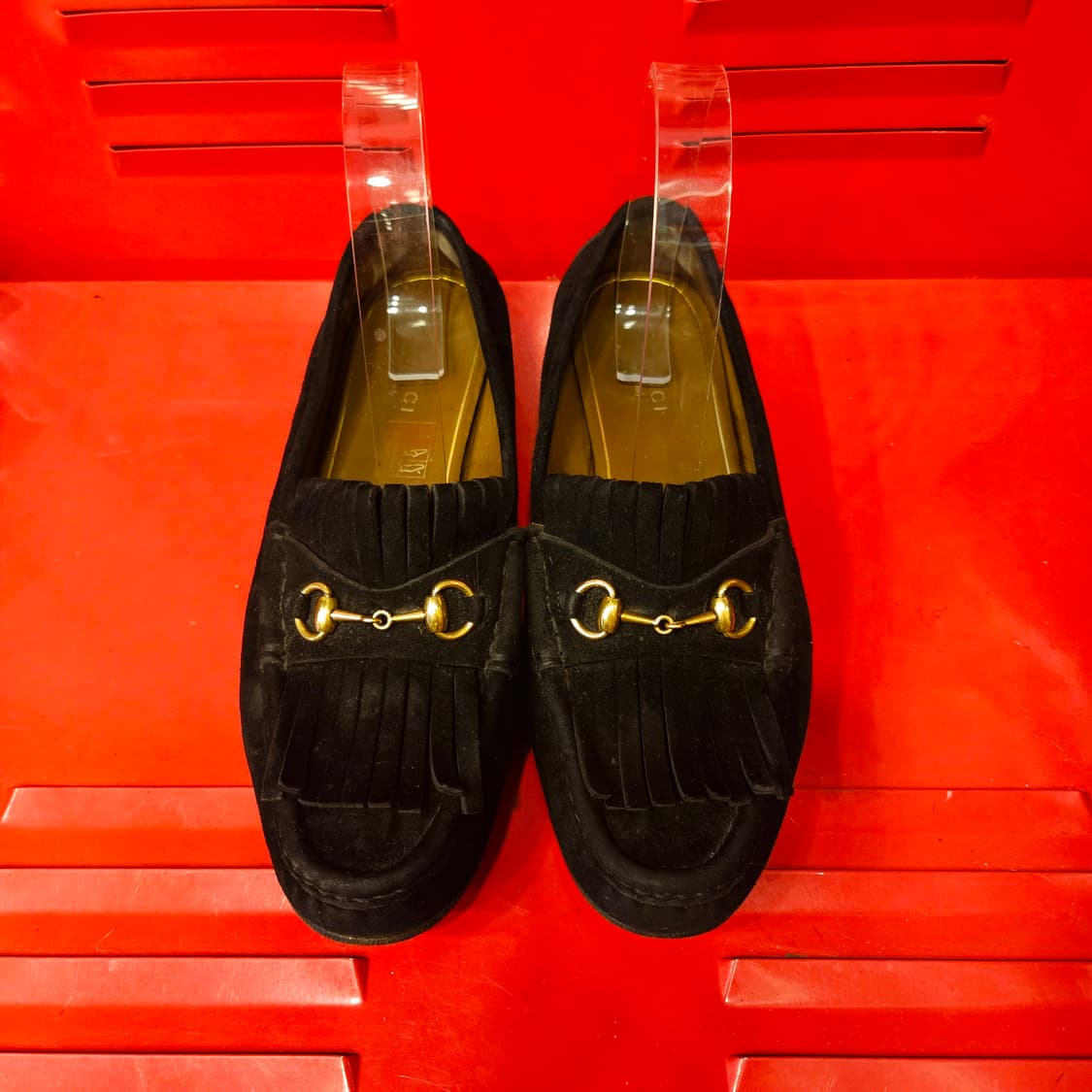 구찌(GUCCI) 홀스빗 스웨이드 로퍼(351305) 36.5size 상품이미지1