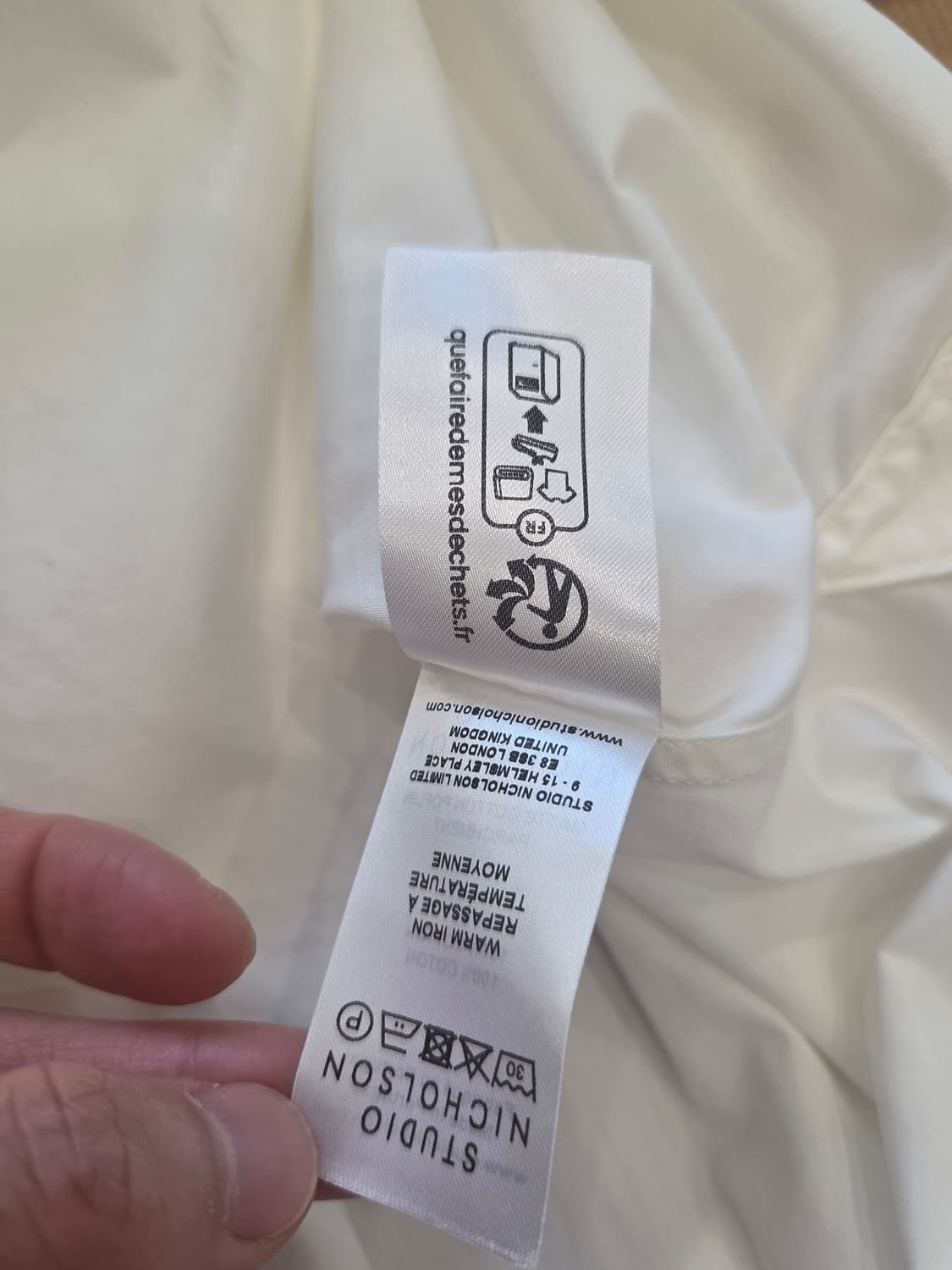 스튜디오니콜슨 SORONO 셔츠 상품이미지6