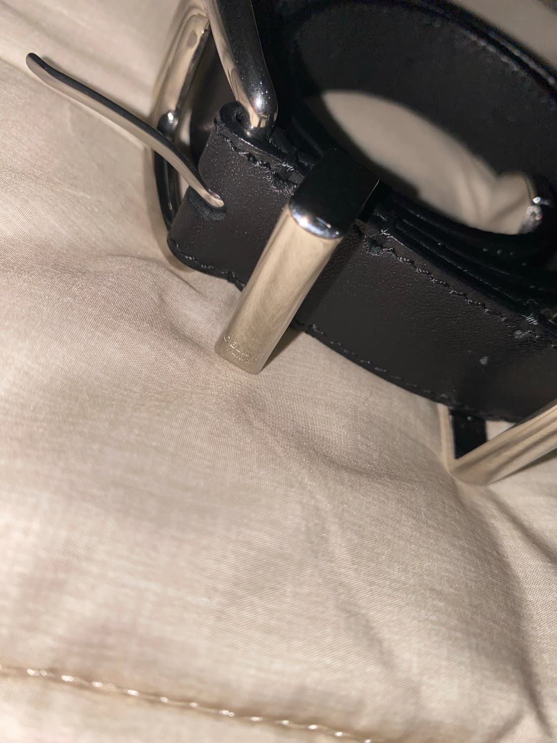 셀린느 카프스킨 웨스턴 벨트 2.5cm 상품이미지3