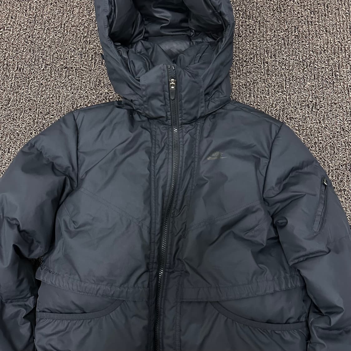 NIKE 나이키 여성 덕다운 패딩 블랙 L 상품이미지2