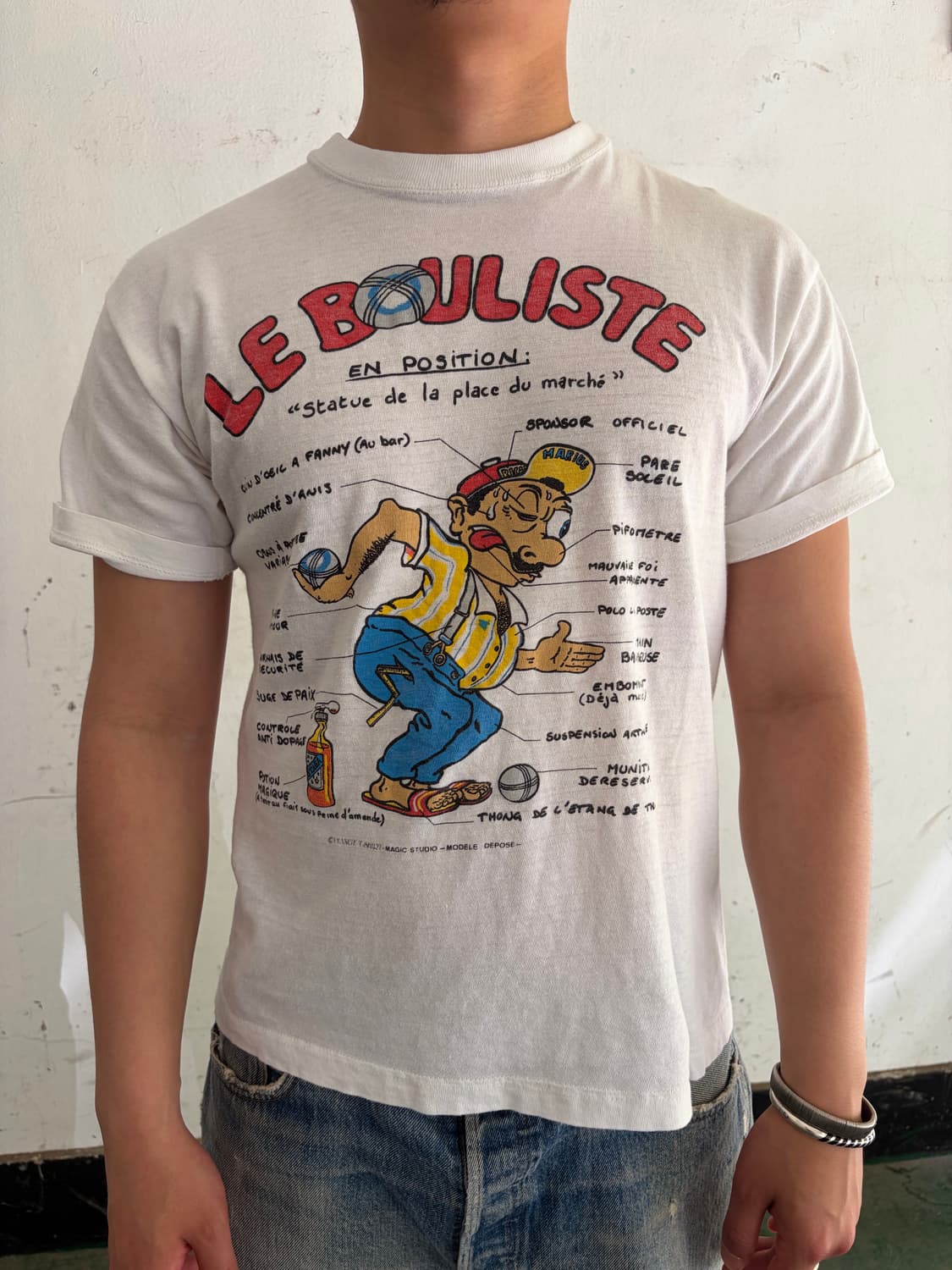 80’s LE BOULISTE Euro artwork parody T-s 상품이미지6