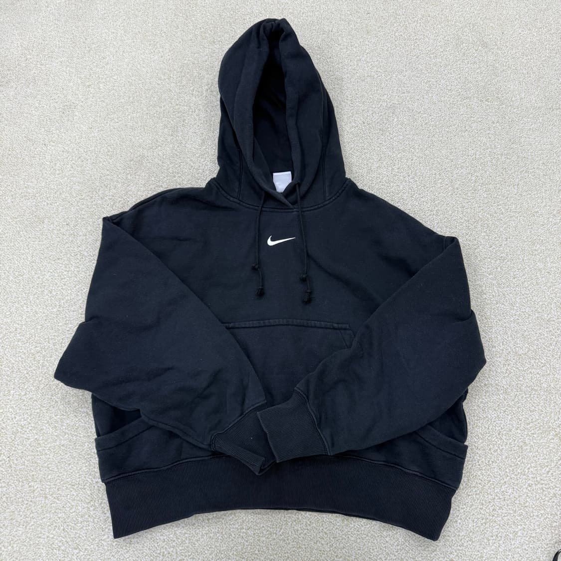 [S] 나이키 여성 스우시 크롭 후드티 1230T2 상품이미지1