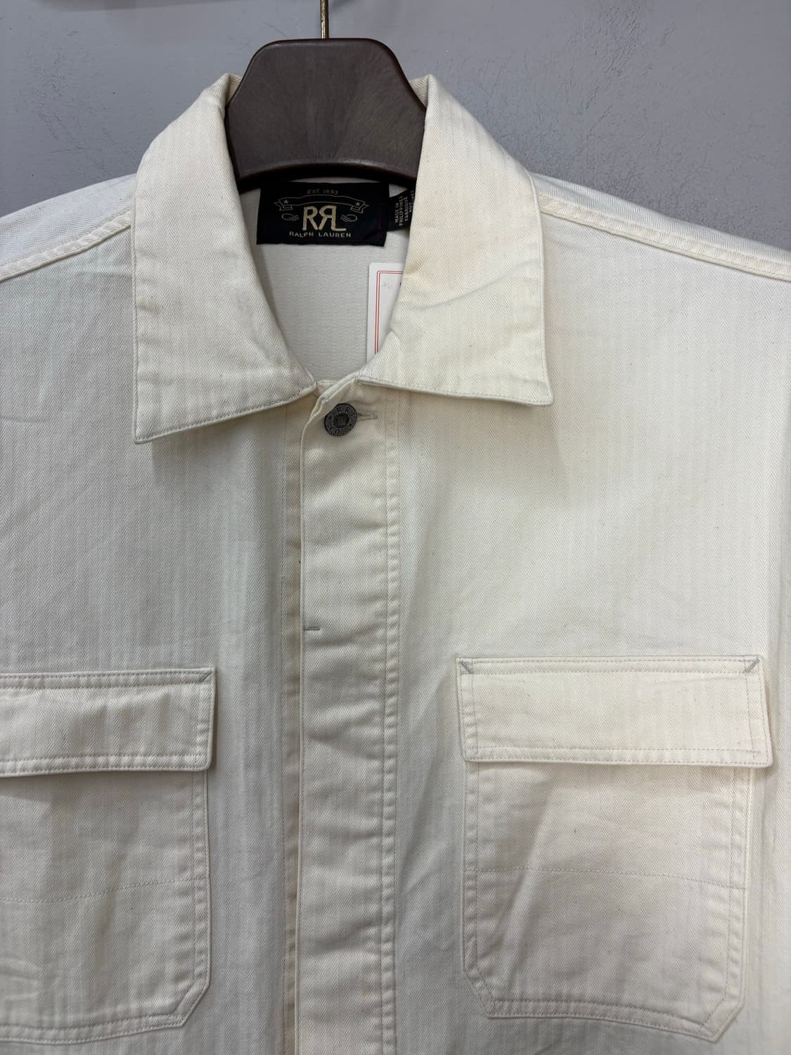 더블알엘 랄프로렌 코튼 헤링본 워크자켓 A3301 상품이미지3