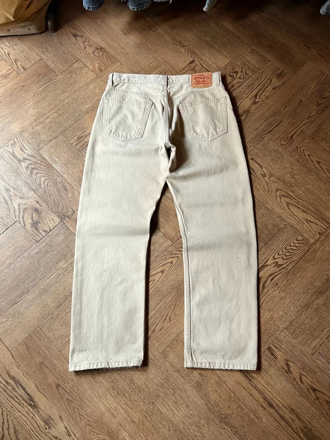 [34]리바이스 505 에크루 데님 팬츠 상품이미지1