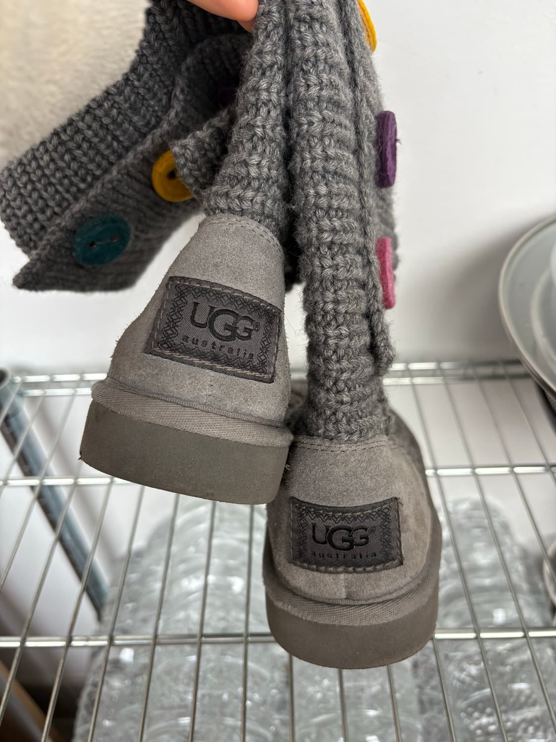 어그 색단추 부츠 상품이미지2