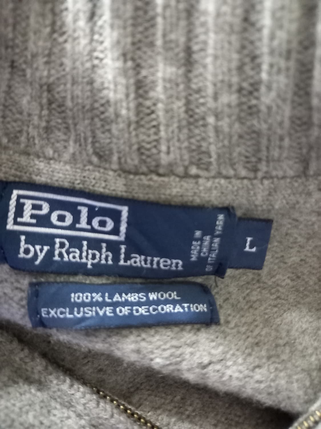 폴로 POLO 빅포니 집업 100/L 상품이미지5