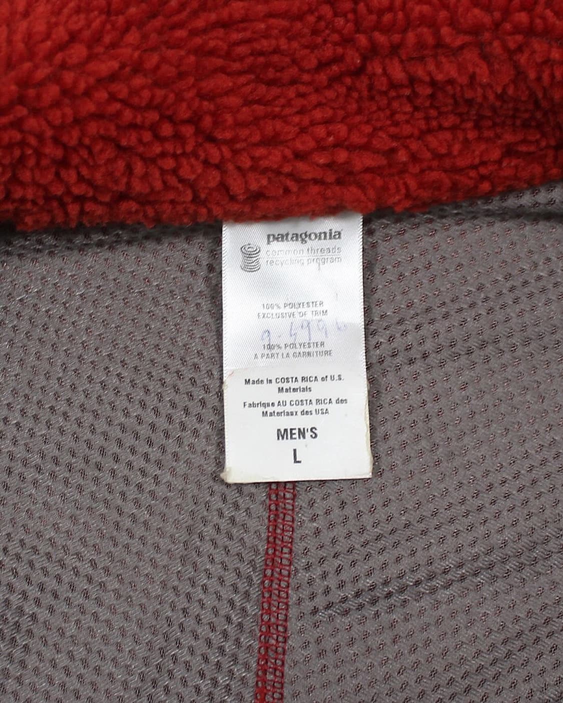 2009 파타고니아 레트로X 파일 플리스 자켓 빈티지 상품이미지5