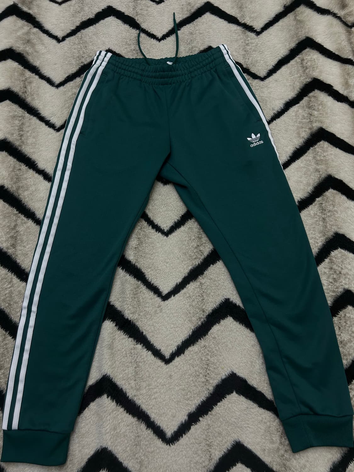 [L]아디다스 슈퍼스타 트랙 팬츠/그린 상품이미지3