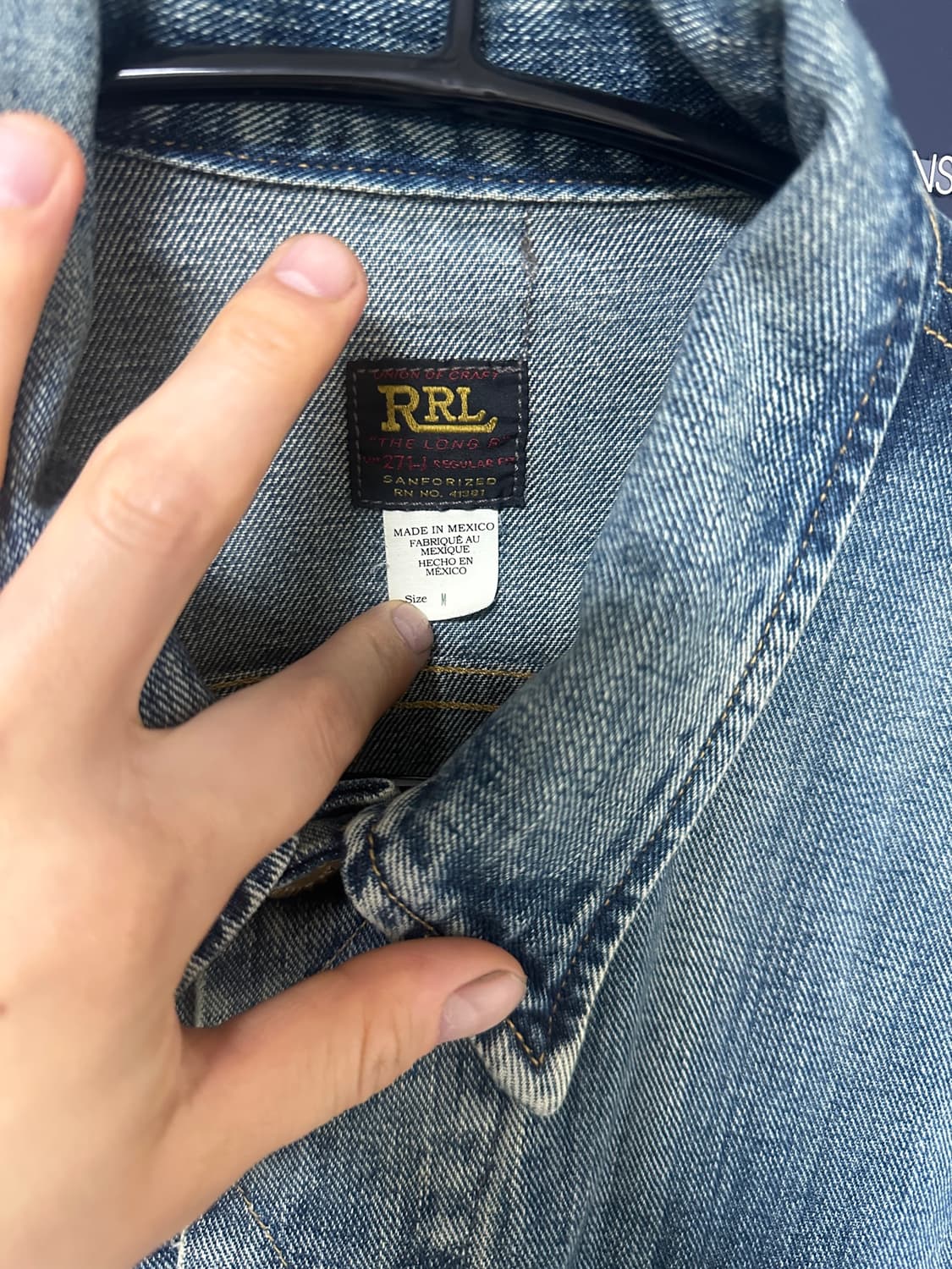 RRL 더블알엘 lot 271 워시 M 상품이미지2