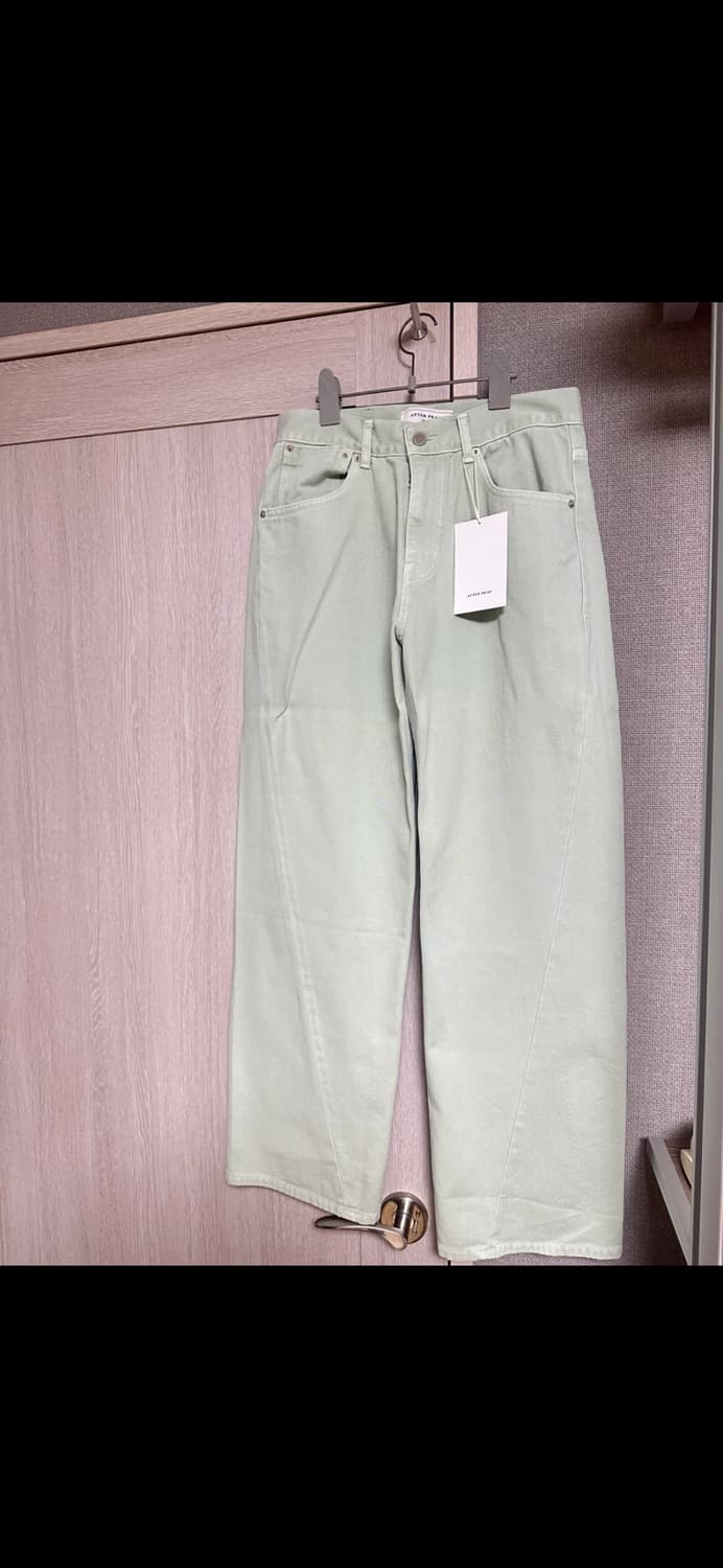 에프터프레이 와이드 슬래쉬 데님 진스 팝니다.(새상품) 상품이미지3