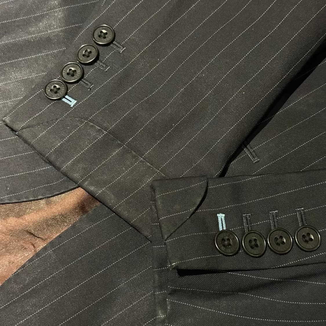 Burberry  양모 스트라이프 싱글 블레이저 자켓 상품이미지5